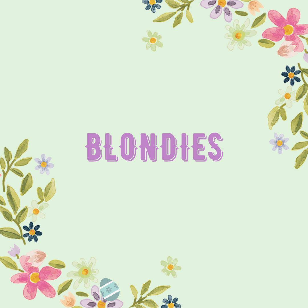 Blondies au Gâteau d'anniversaire // Cake batter Blondies