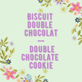 Biscuit Double Chocolat / Double Chocolate Cookie